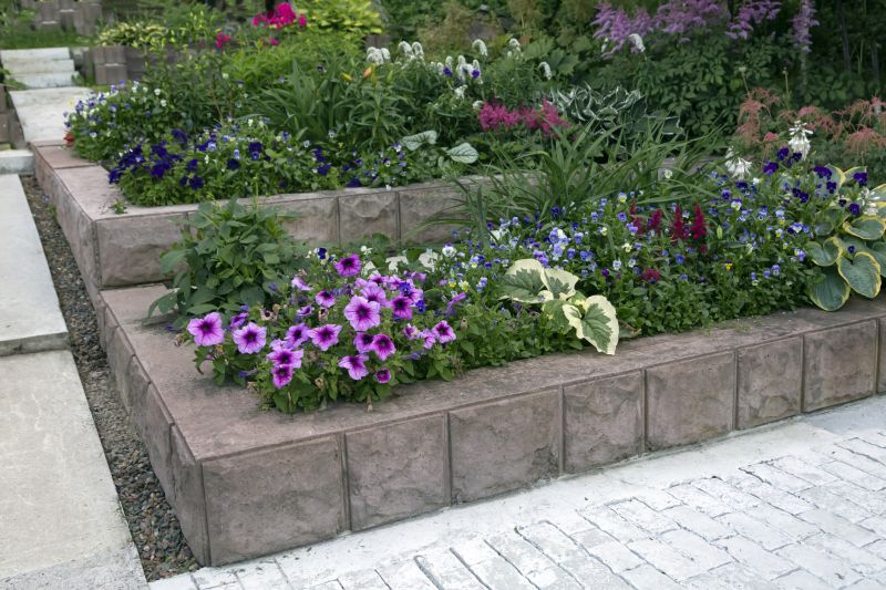 Raised Flower Bed Installation